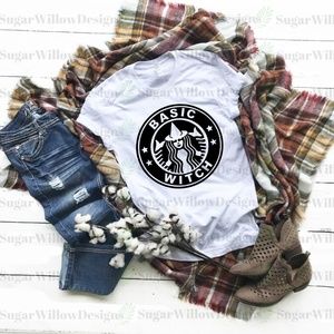 Custom Made Basic Witch Graphic Tee - NWT